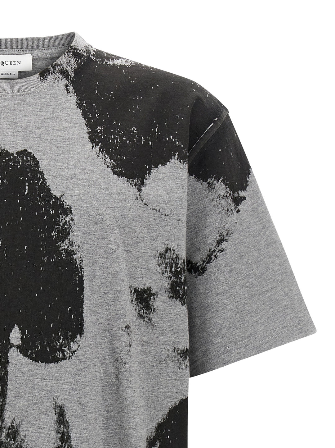 Mcqueen Skull T-shirt - Gray | 1e121bf0f69a3a144e8b3affdf53fe6bdf3a20f6