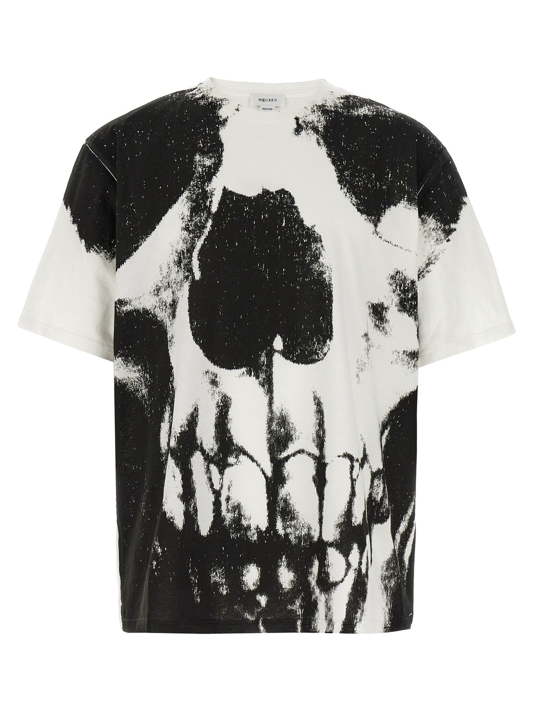 Mcqueen Skull T-shirt - White/Black | b8adf2ca9986f038721a0c8d04f47754eb9a98f6