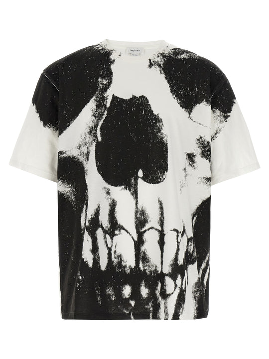 Skull T-Shirt White/Black