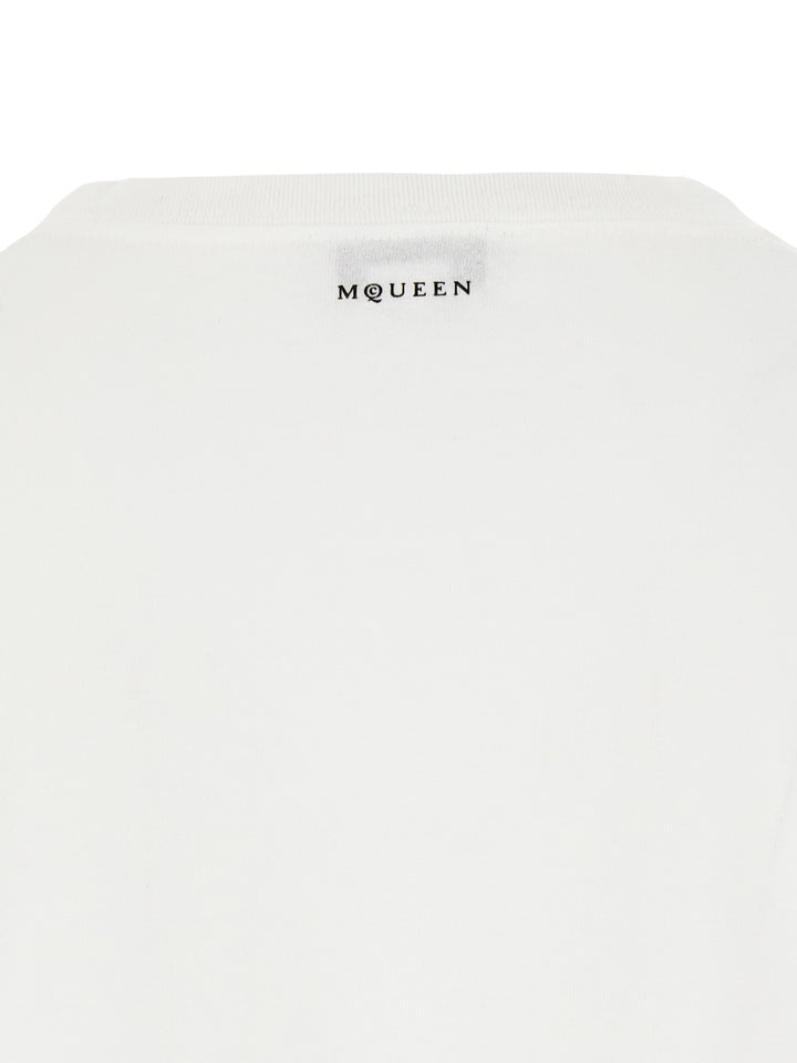 Mcqueen Skull T-shirt - White/Black | f9c86781e04a88a14328d5a32df5c57bb1212800