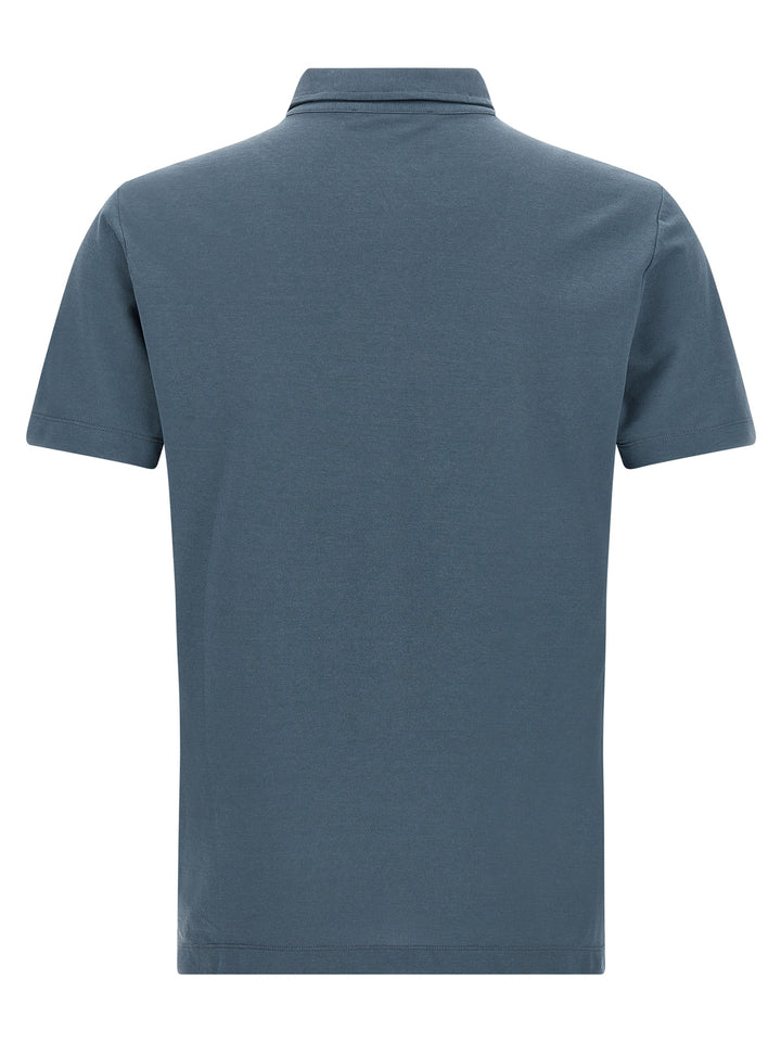 Ice Cotton Polo Blue