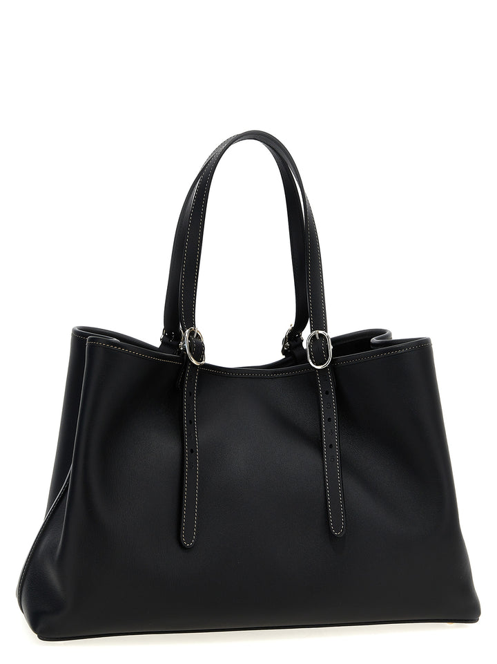 Gucci Gg Emblem Tote Bag - Black | 4fba19962167e34f79a303c2c26b75f4df3ede78