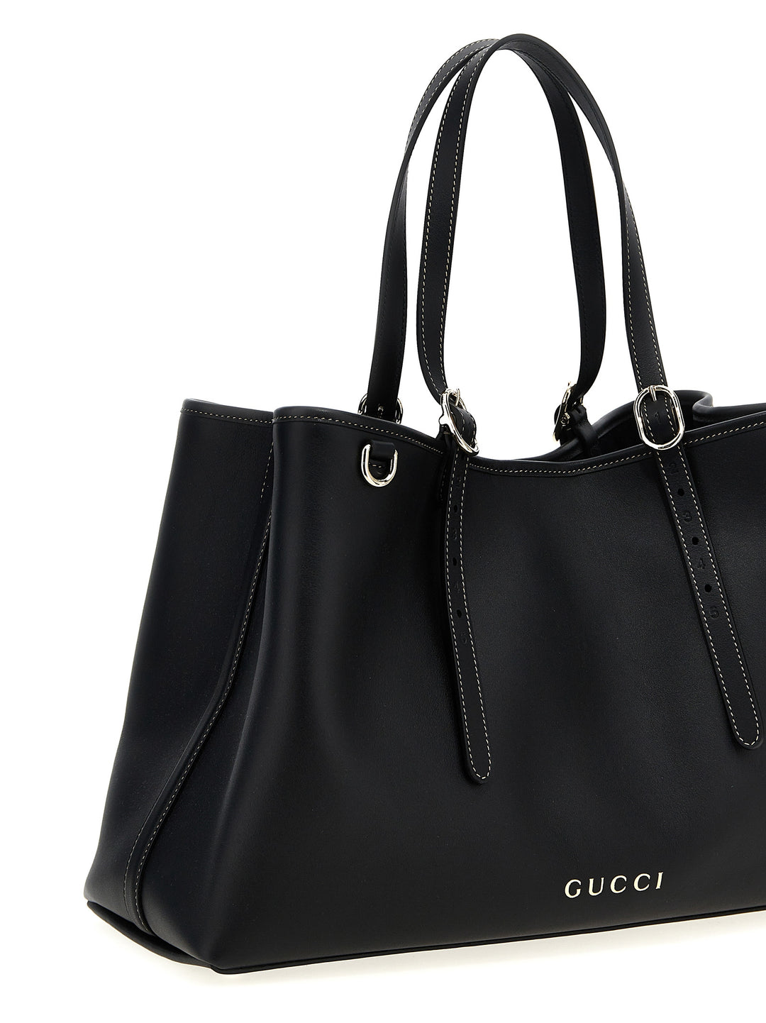 Gucci Gg Emblem Tote Bag - Black | cb4b2780b06c248a35757d5559667e6731166852