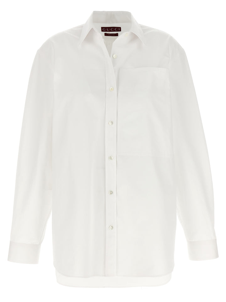 Gucci Embroidery Shirt Shirt and Blouse - White | 0c4e2fd386fda66518a397db565cafeae8826613