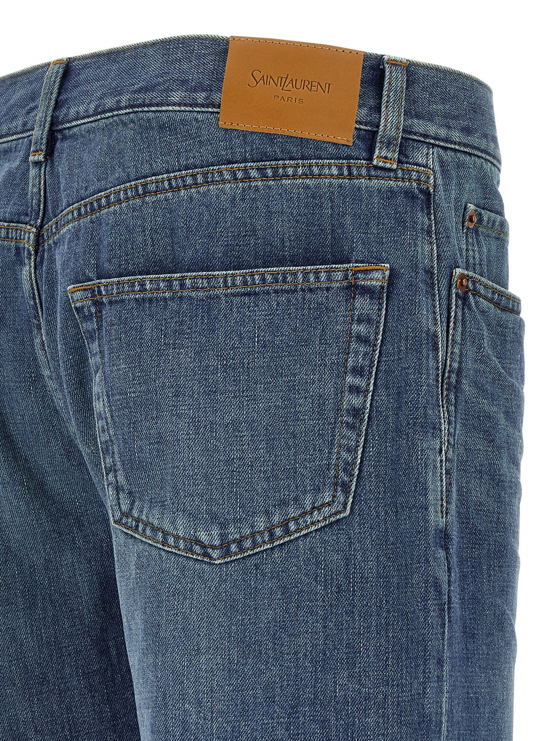 Saint Laurent Mick Jeans - Blue | 8837e29f7e779f45767e59269fb51bb4438dae32