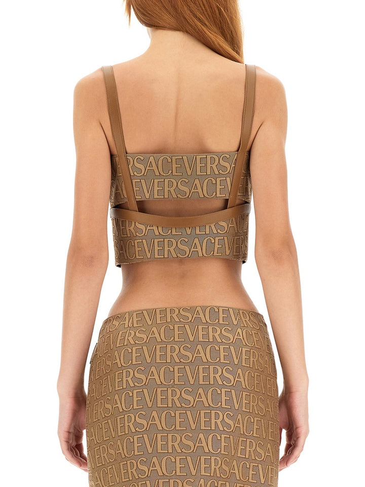 Versace Tops - Brown | Wanan Luxury