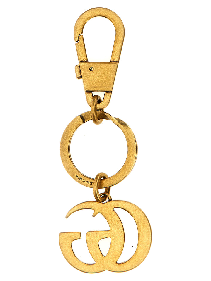 Gucci Doppia G Keyring - Gold | 7763d0ce3d70fc185919b80bb0a212b44e7c48c8