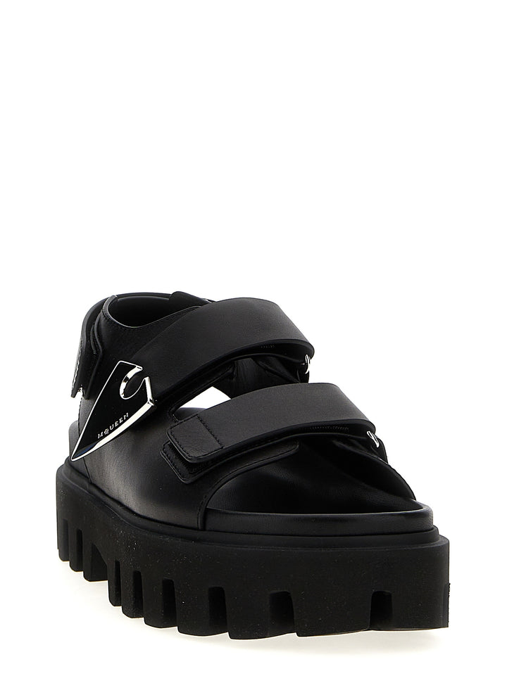 Mcqueen Parachute Sandals - Black | 8c009fec5d6b2d234fdfac486001eb5b185e6121
