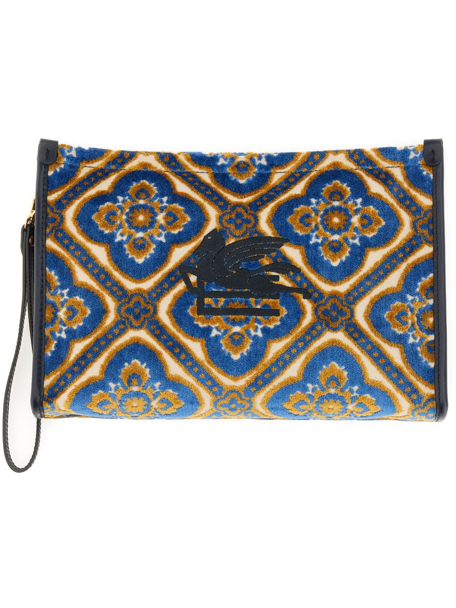 Etro Clutch Bags - Blue | Wanan Luxury