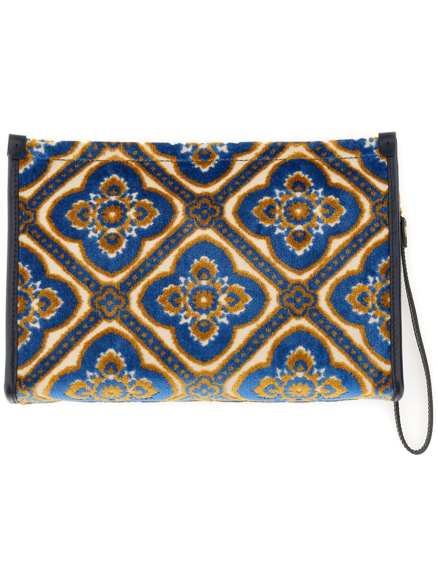 Etro Clutch Bags - Blue | Wanan Luxury