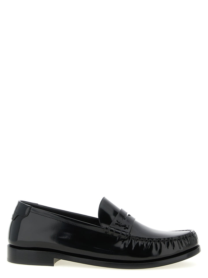 Saint Laurent Le Loafer Loafers - Black | 25e8843c18e6b07fa1261b5c7af8a8b575819477