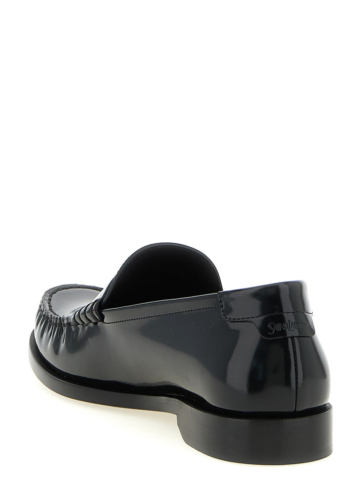 Saint Laurent Le Loafer Loafers - Black | c997209d3773805fddd486bbc5e0b41fc88d02a6