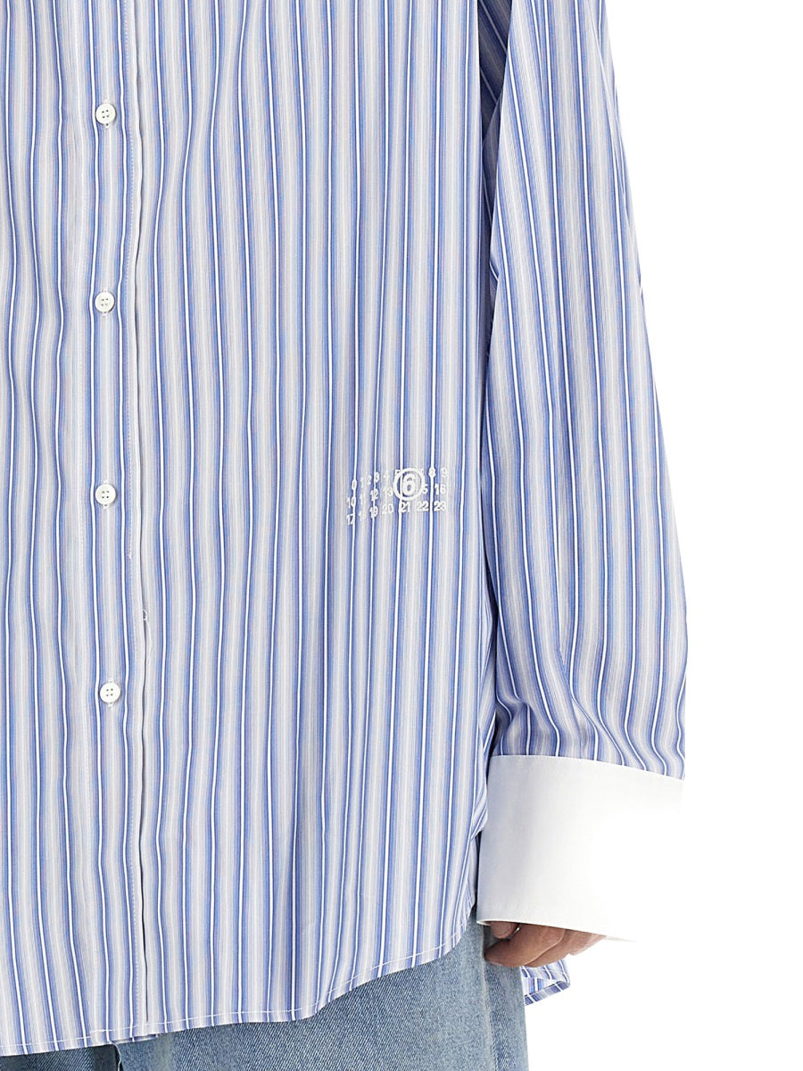 MM6 Maison Margiela Shirts - Light Blue | Wanan Luxury