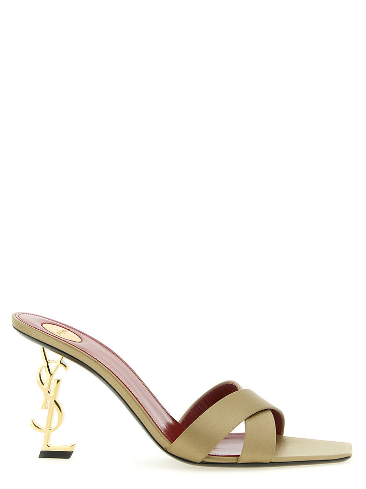 Saint Laurent Opyum Sandals - Green | f2b65307d24a4ab028d22a3909b4ece94e5a9a20