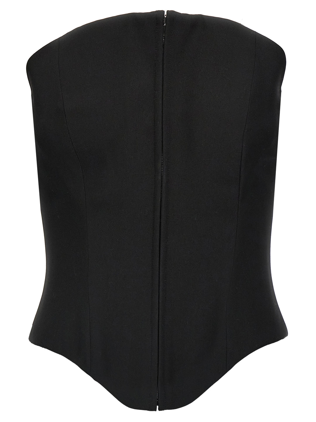 Mcqueen Corset Top Tops - Black | 4dc5c499f7fcd158a9a116e53eeba1afbdd12d85