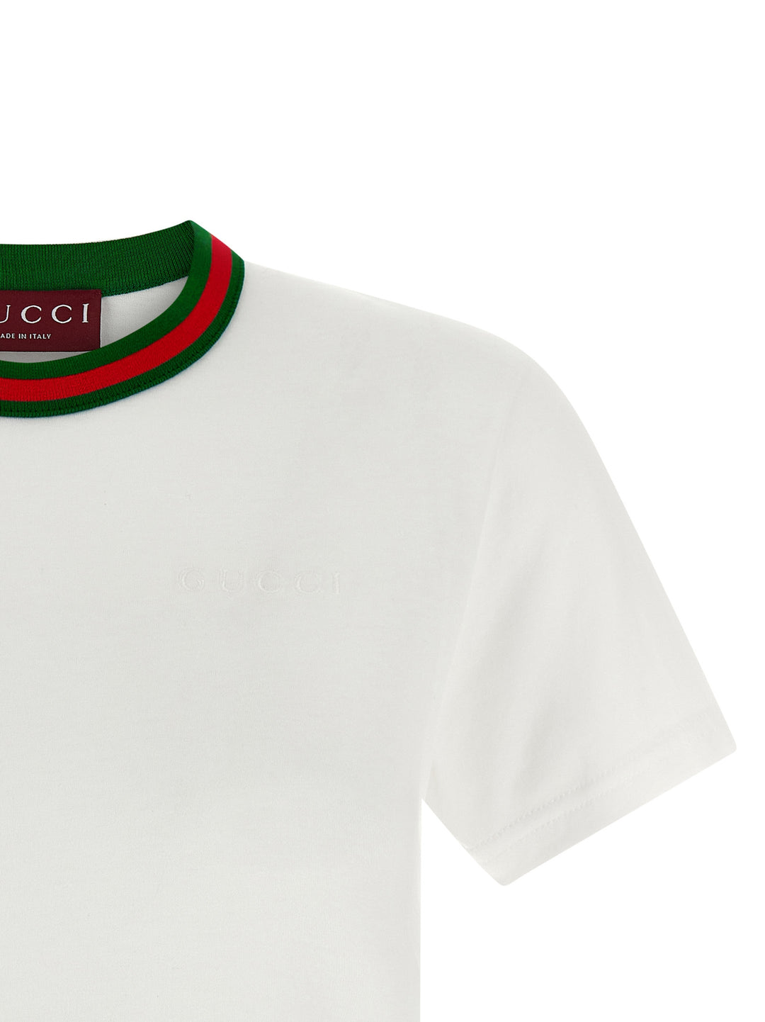 Gucci Web T-shirt - White | 28982603748c63a4984455cc4ebf7140c5114a42