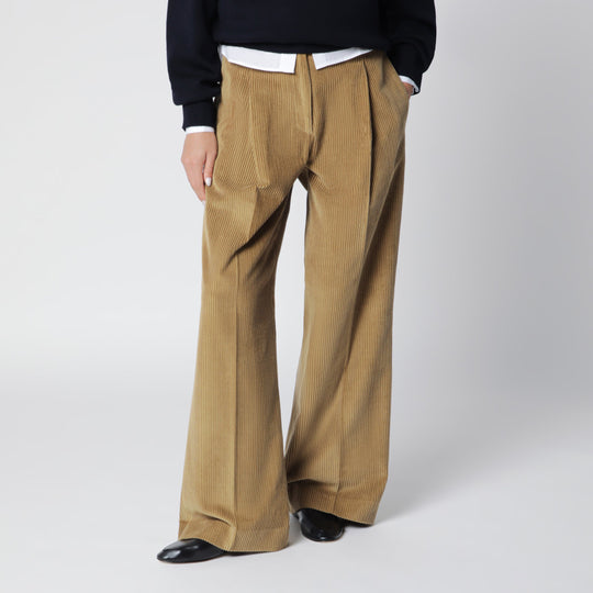 Beige Ted Corduroy Trousers