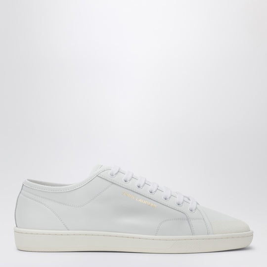 White Leather Sneakers Gym