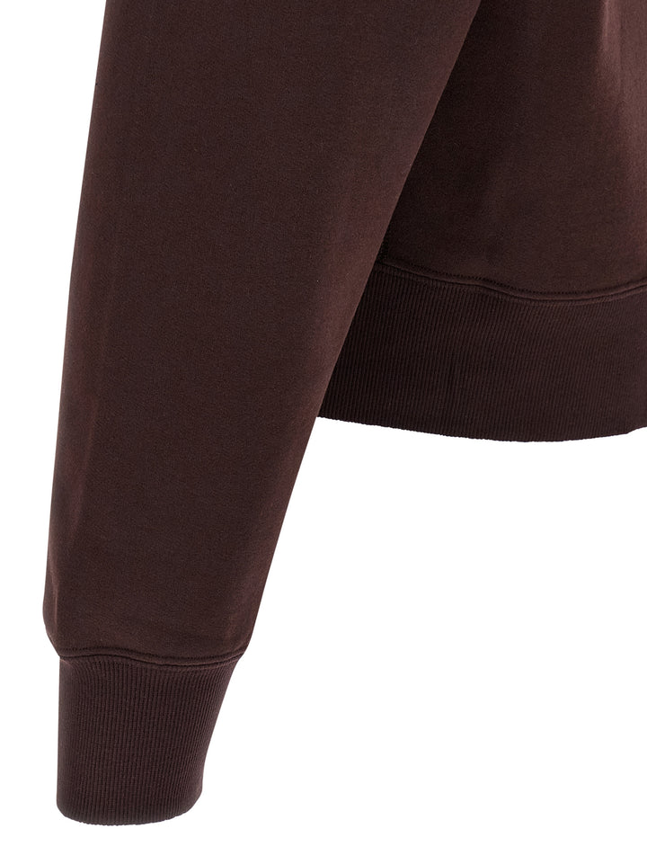 Saint Laurent Cassandre Sweatshirt - Bordeaux | df9fb659f4bdd64350e6fc946b3d781a4fcf402a