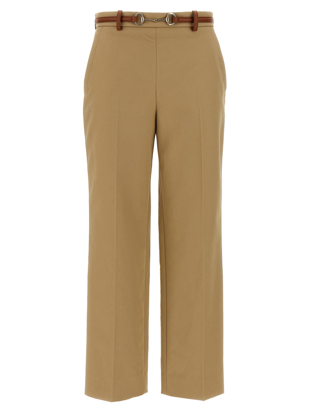 Gucci Horsebit Pants - Beige | da98bc7b939003f7a345fff37fccca021d836b11