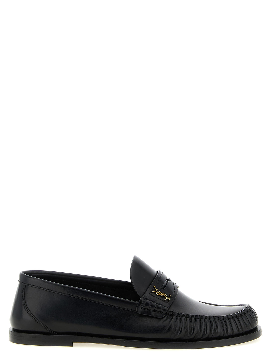 Saint Laurent Laurent Loafers - Black | ad671f8688f5796fc6636e18b9e7ed49712fca17