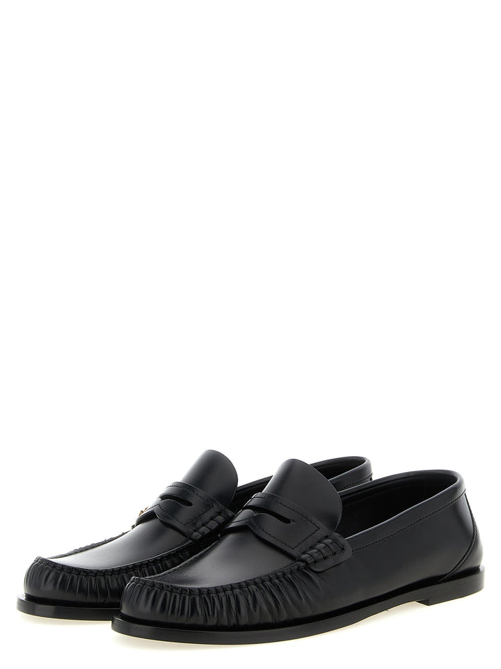 Saint Laurent Laurent Loafers - Black | 97876f0c77bd225304a73816cf7eb21050bfbcdc