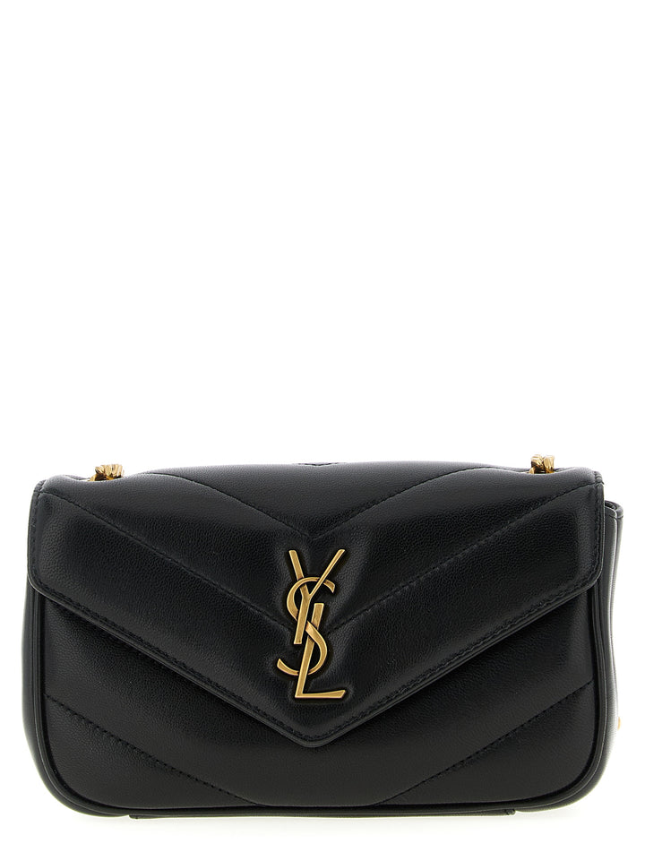 Saint Laurent Loulou Crossbody Bags - Black | 855147bab73dc9094e97c79a7068f728f9397f4b