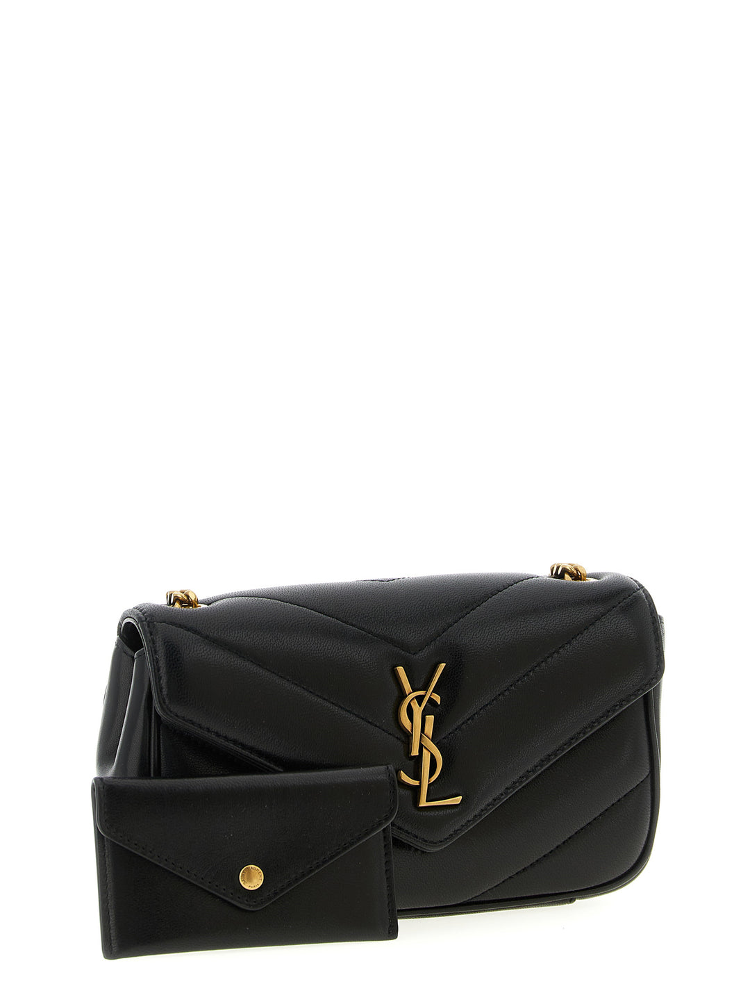 Saint Laurent Loulou Crossbody Bags - Black | 22d16c7f9b93a6510251597a4d41c2a96526ad15