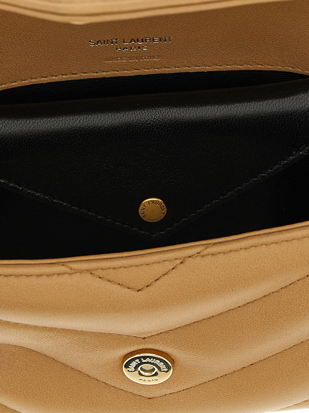Saint Laurent Loulou Crossbody Bags - Beige | 0099651a9738aa135437140f8cd3082827cf59a4