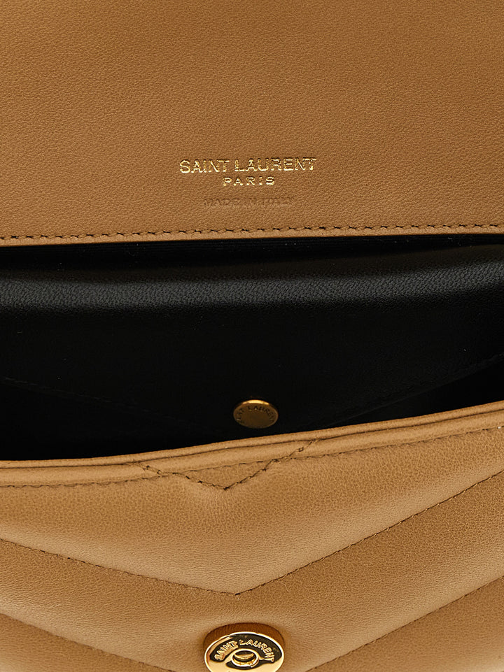 Saint Laurent Loulou Crossbody Bags - Beige | 80dfc61a5ca4771d03fca19501a67dbe68a243ec