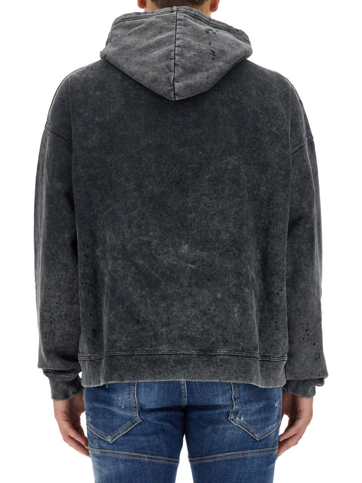 Dsquared2 Sweatshirts - Black | Wanan Luxury