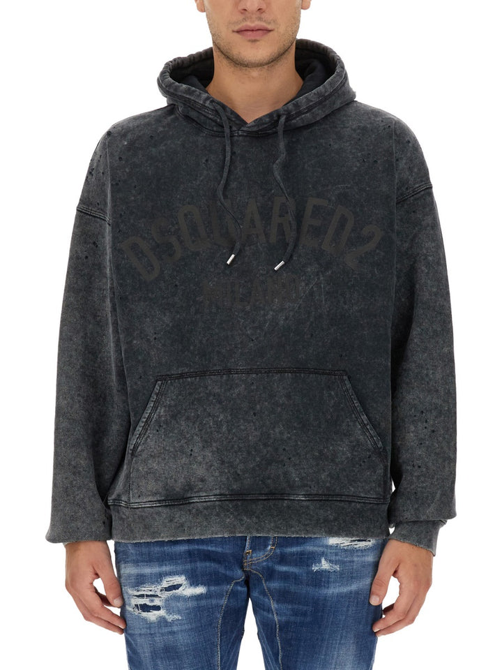 Dsquared2 Sweatshirts - Black | Wanan Luxury