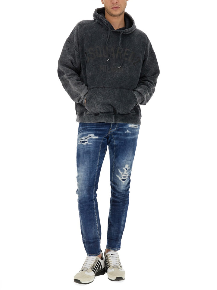 Dsquared2 Sweatshirts - Black | Wanan Luxury