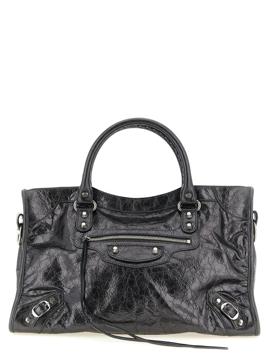 Le City M Hand Bags Silver
