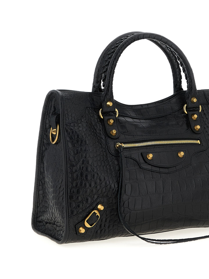 Balenciaga Le City Bag M Hand Bags - Black | 406d7dda467624cb6f5d5818c524a8ac7d22e2c1