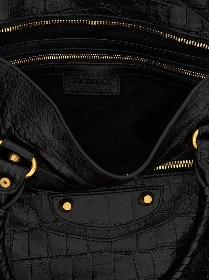Balenciaga Le City Bag M Hand Bags - Black | 2a76a6ede8ebb3772ff8435027efee827aa8f13f
