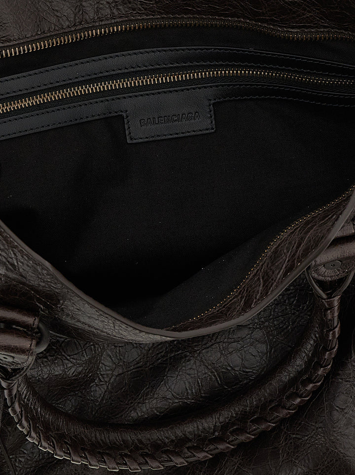 Balenciaga Le City Bag M Hand Bags - Brown | 703df66538b881a4f4066f84865e9b73a5813865