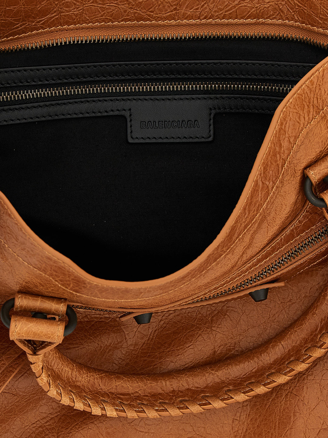 Balenciaga Le City Bag M Hand Bags - Brown | 11f3249450eabab57a3143fc5a9797dfa4f4128b