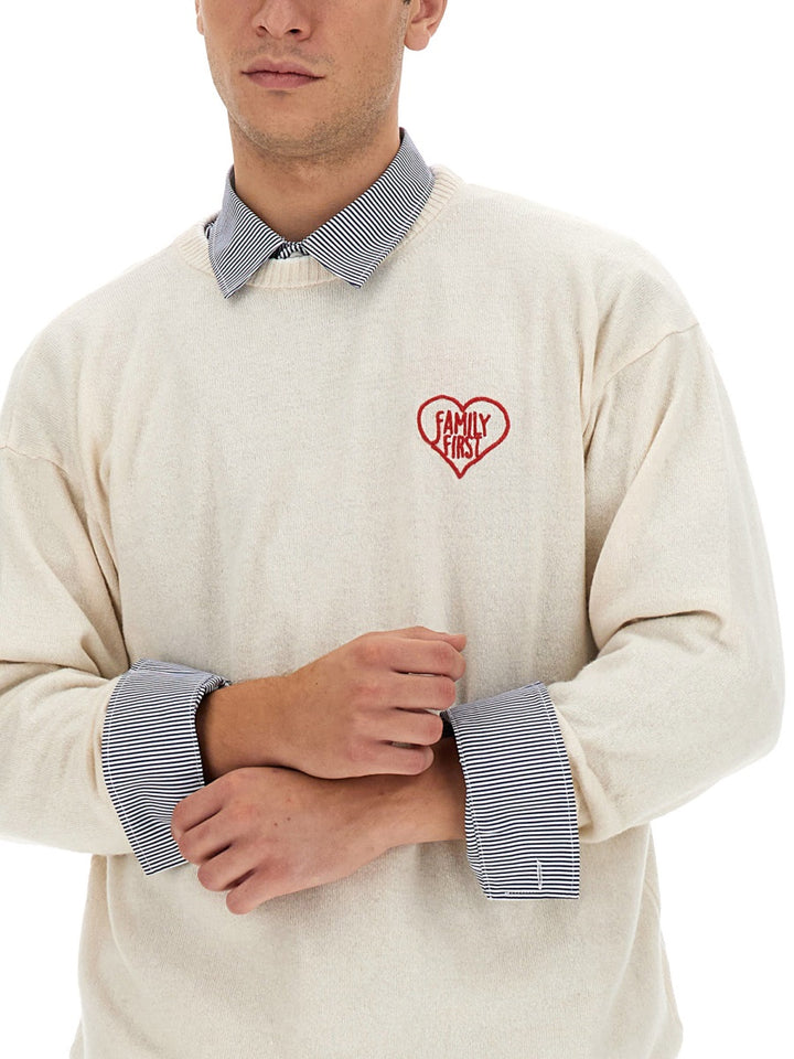 Family First Sweaters - White | Wanan Luxury