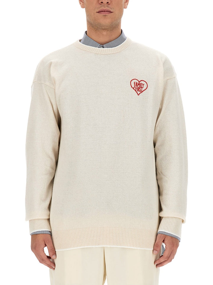 Family First Sweaters - White | Wanan Luxury