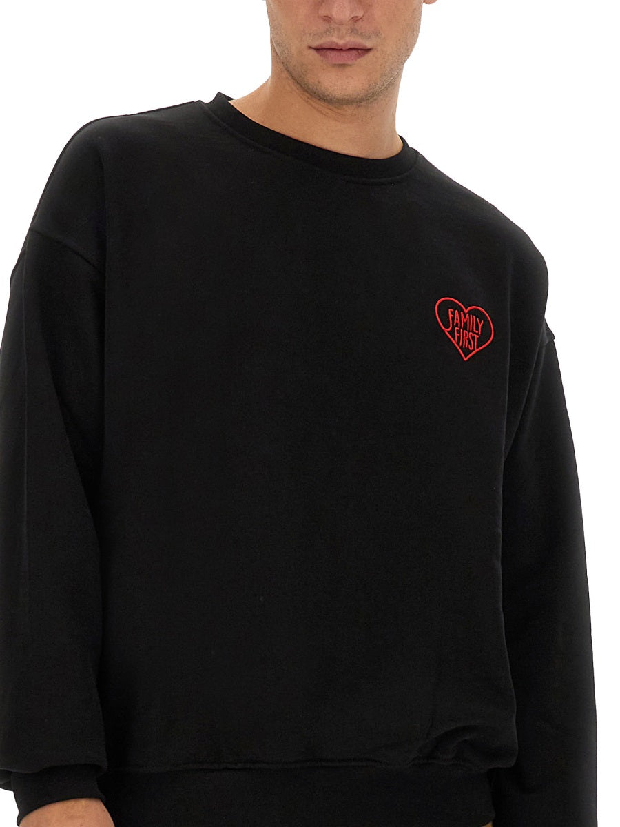 Family First Sweatshirts - Black | Wanan Luxury