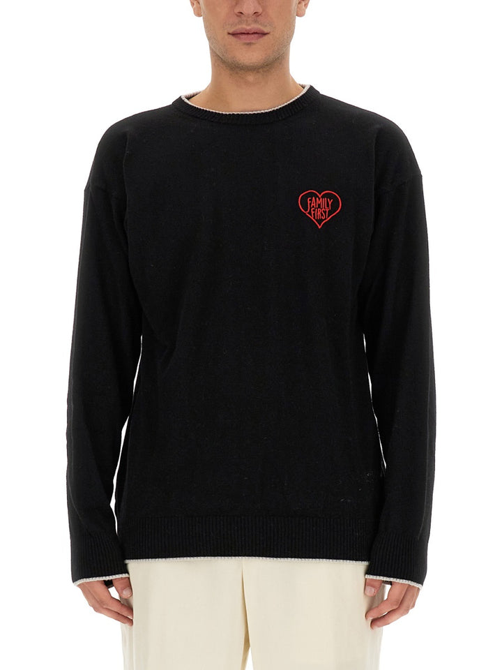 Family First Sweaters - Black | Wanan Luxury