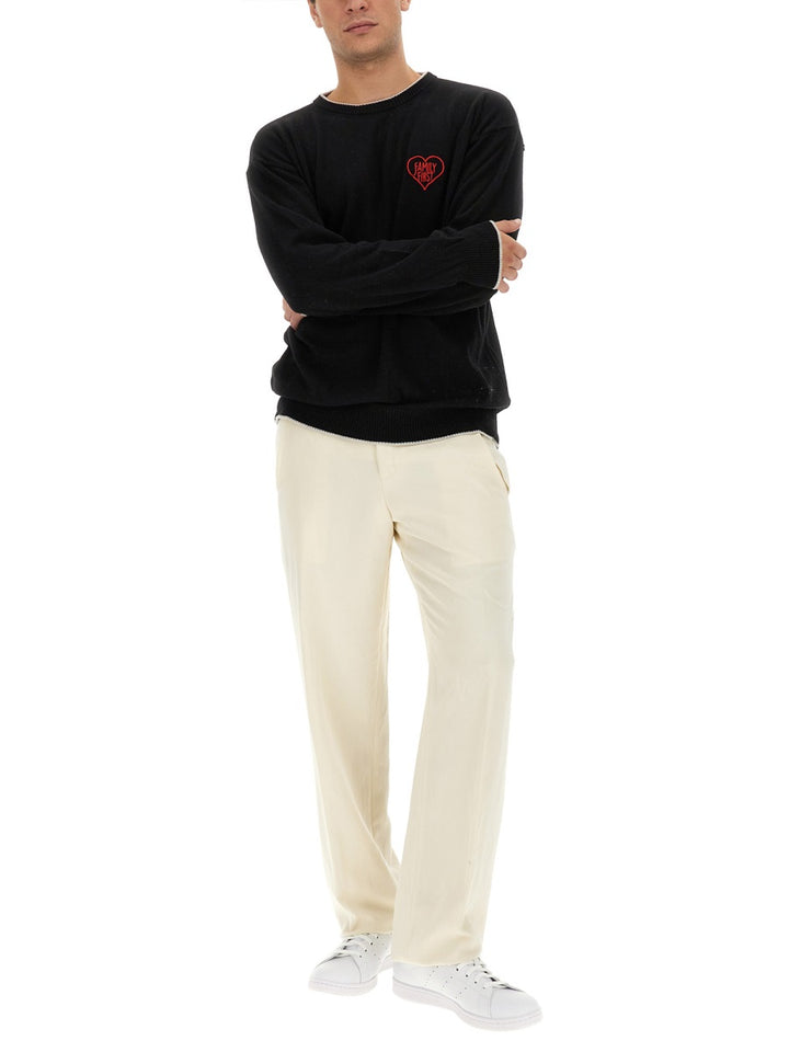 Family First Sweaters - Black | Wanan Luxury