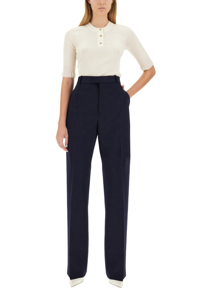 Bottega Veneta Pants - Blue | a2a22868c3516075fb06de2a54a187d56a834d7c