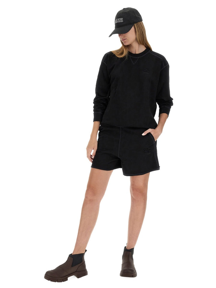 Ganni Shorts - Black | Wanan Luxury