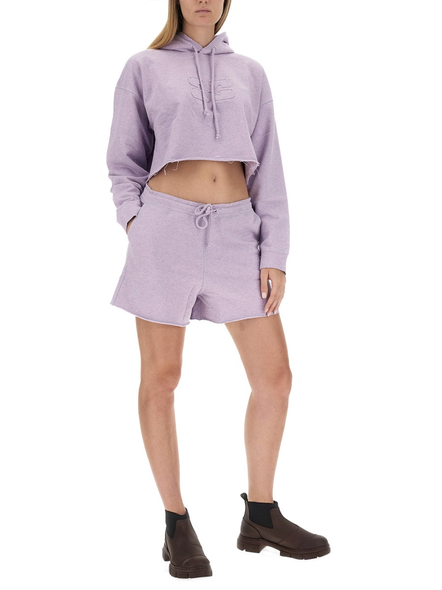 Ganni Sweatshirts - Lilac | Wanan Luxury