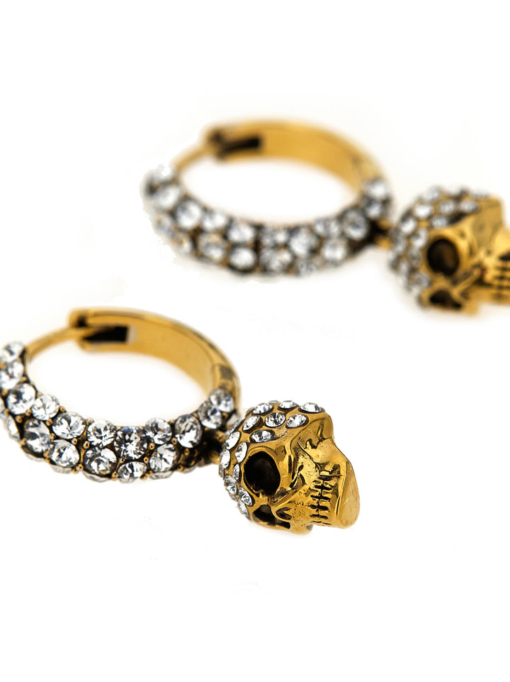 Mcqueen Skull Earrings Jewelry - Gold | 031057f6cf631cbd573f79dc8b8afb0cc029420a