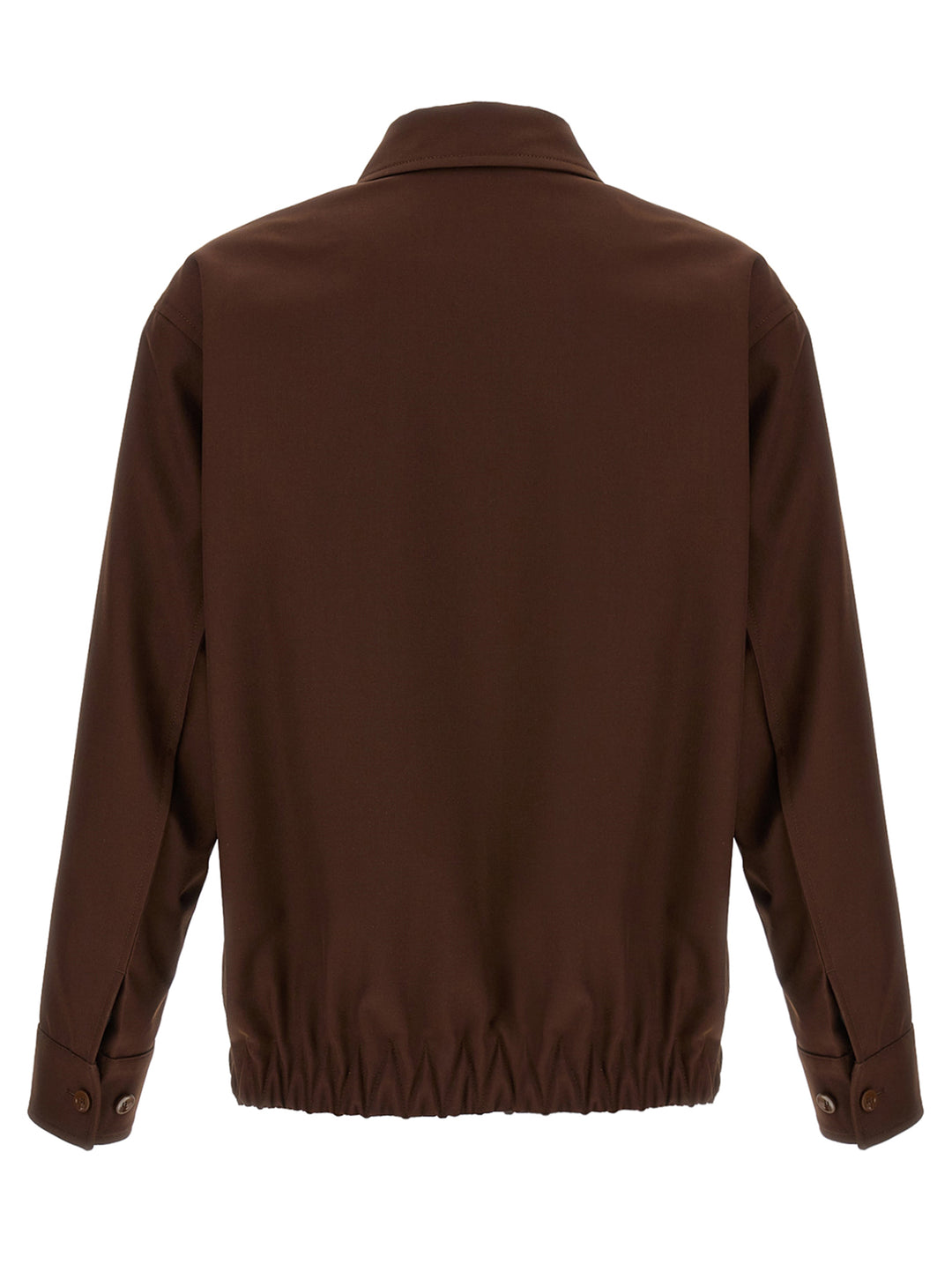 Gucci Twill Jacket Puffer Jackets - Brown | 3a67ae6685e85b69ce4a215c884dc46f42aaf81f