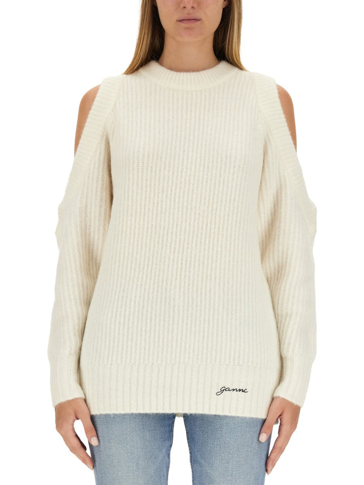 Ganni Sweaters - White | Wanan Luxury
