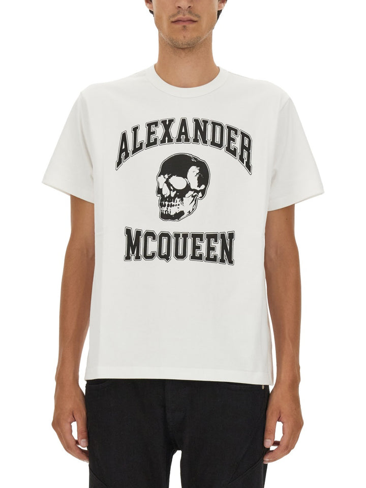 Alexander Mcqueen T shirts - White | cd48ee9210f822b11e9c24bf600a0e63082d26bb